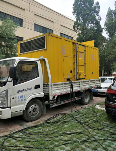 黑水发电车出租-柴油发电机组排烟系统设计要求及其考虑因素