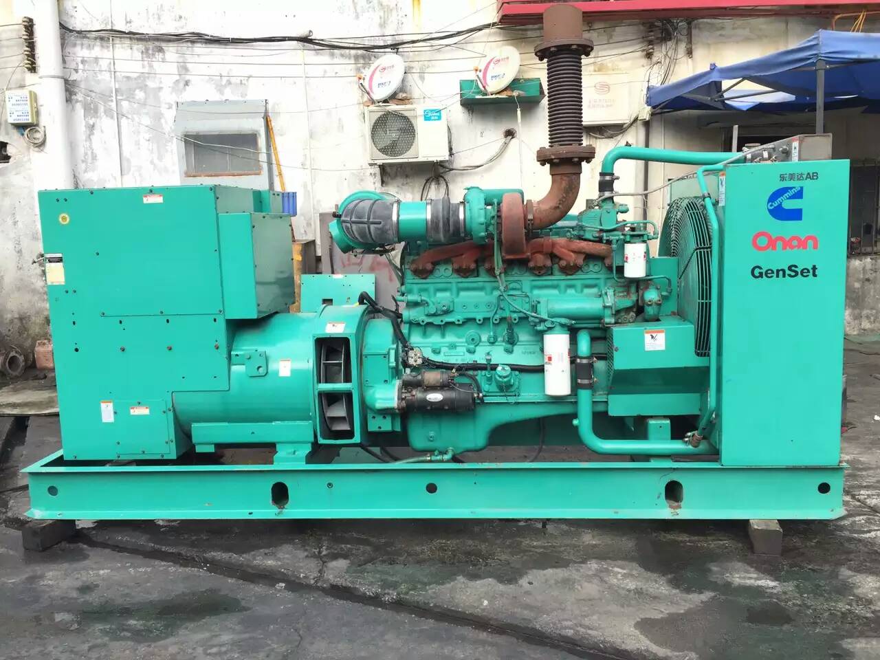 黑水租赁发电机-柴油发电机不正常冒烟的原因